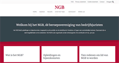 Desktop Screenshot of ngb.nl